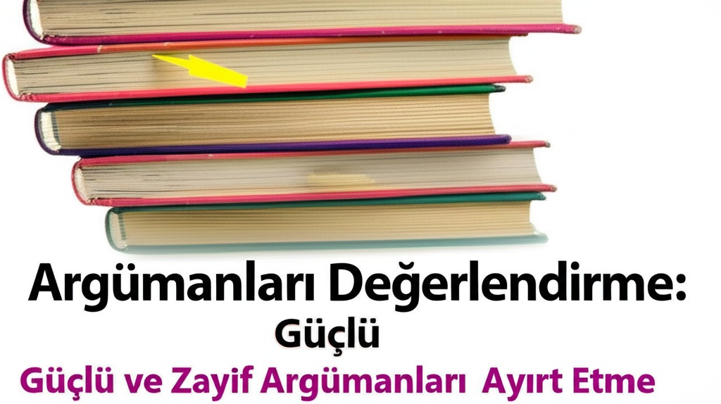 Argümanları Değerlendirme: Güçlü ve Zayıf Argümanları Ayırt Etme