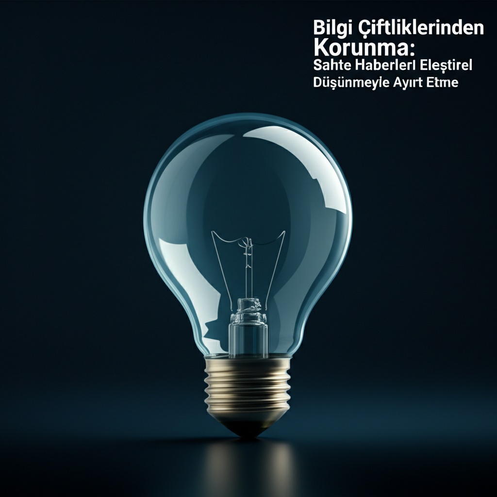 Bilgi Çiftliklerinden Korunma: Sahte Haberleri Eleştirel Düşünmeyle Ayırt Etme