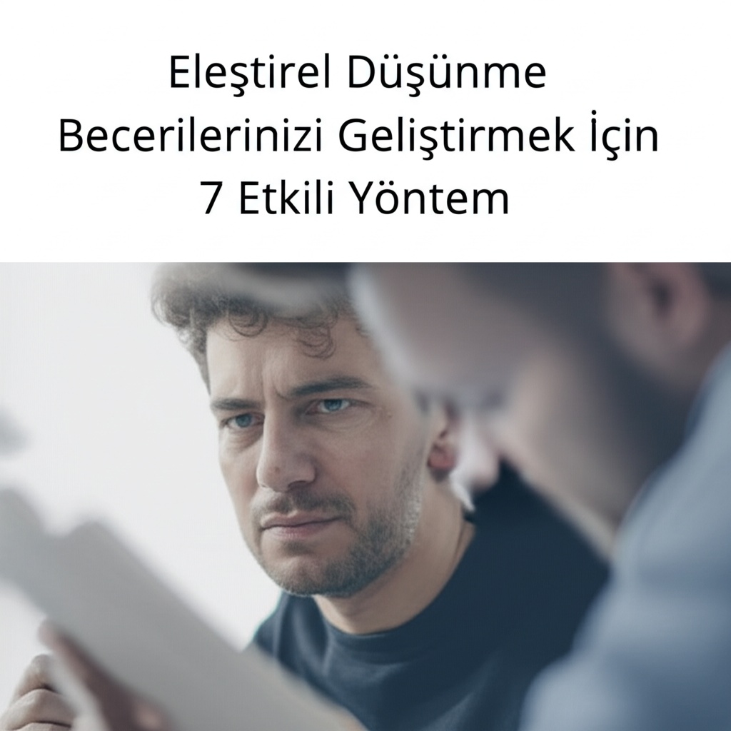 Eleştirel Düşünme Becerilerinizi Geliştirmek İçin 7 Etkili Yöntem